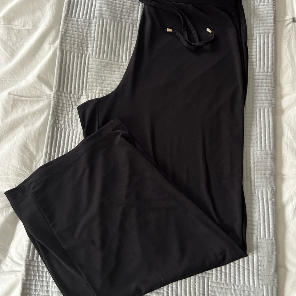 Jones New York Black Drawstring Pants